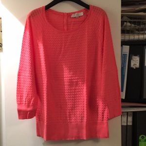 Loft Size L Knit Top